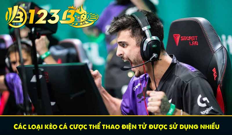 Cá cược thể thao điện tử 123B: Bí kíp bắt kèo, chọn là thắng 8 Các loại kèo cá cược thể thao điện tử được sử dụng nhiều